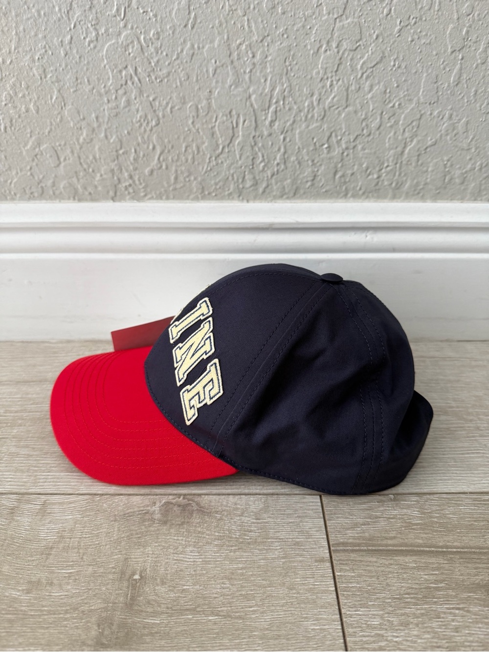Celine Navy and Red Logo Baseball Cap adjustable adult unisex - Picture 4 of 5